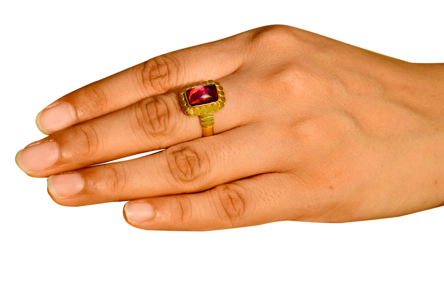 Handmade Amethyst Petite Ring