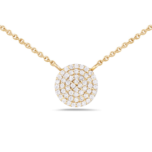 Concentric Moissanite Pendant1
