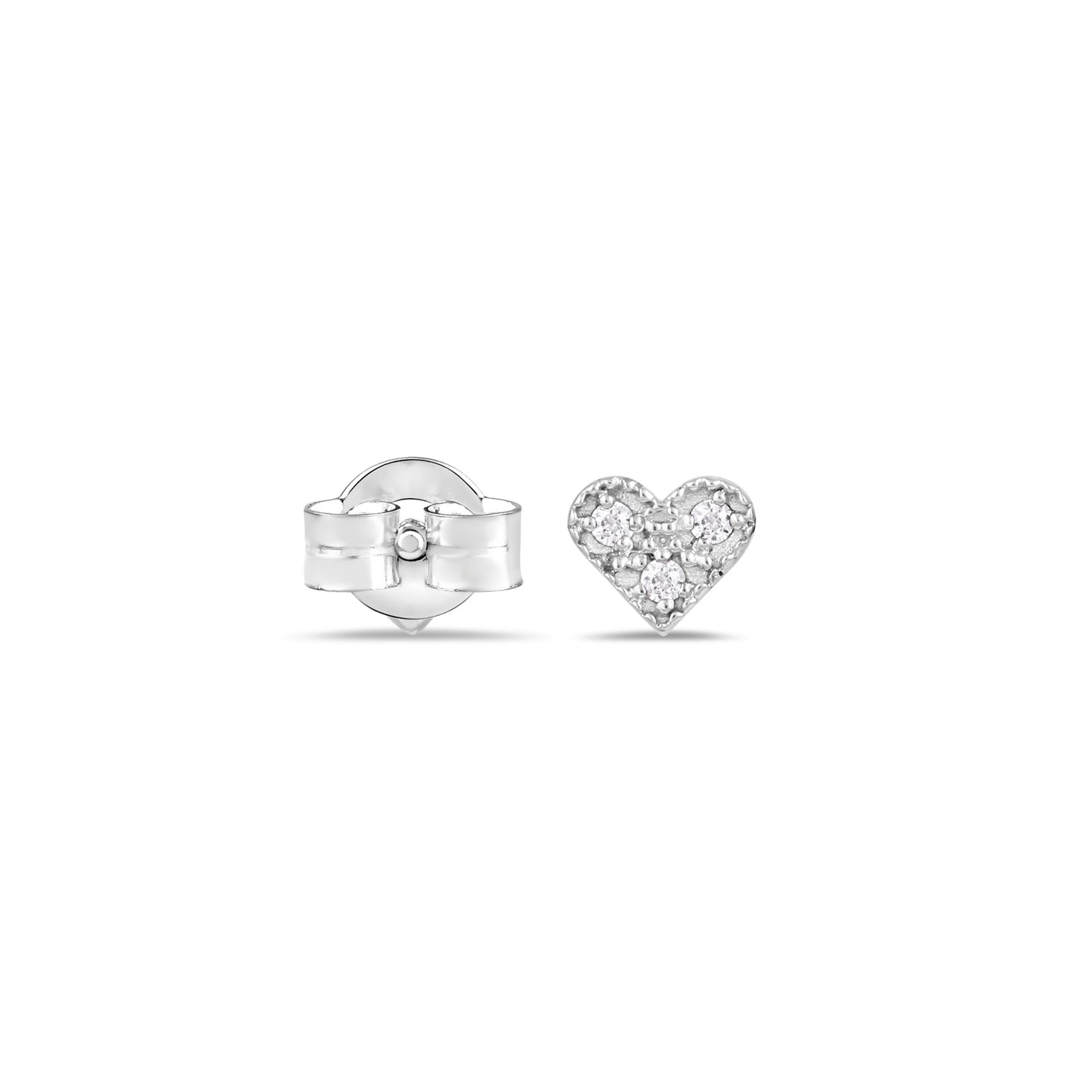 Diamond Heart Studs2