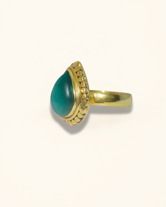 Handmade Malachite Natural Ring