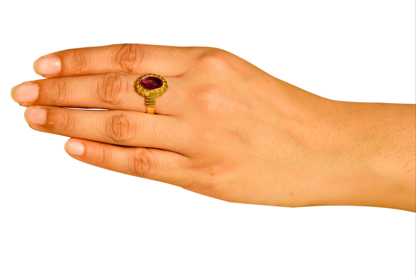 Handmade Petite Amethyst Ring5