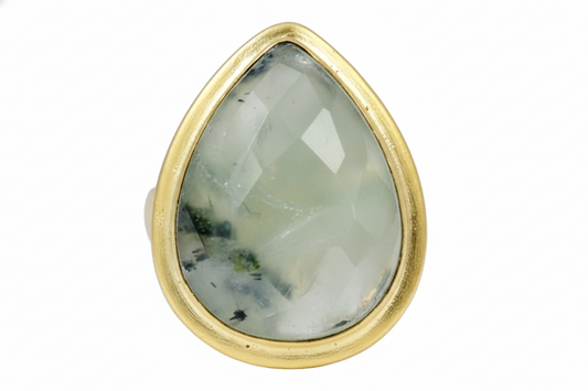 Handmade Rutilated quartz Ring