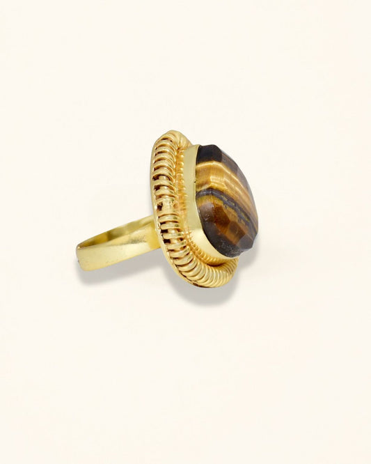 Handmade Tiger Eye Ring