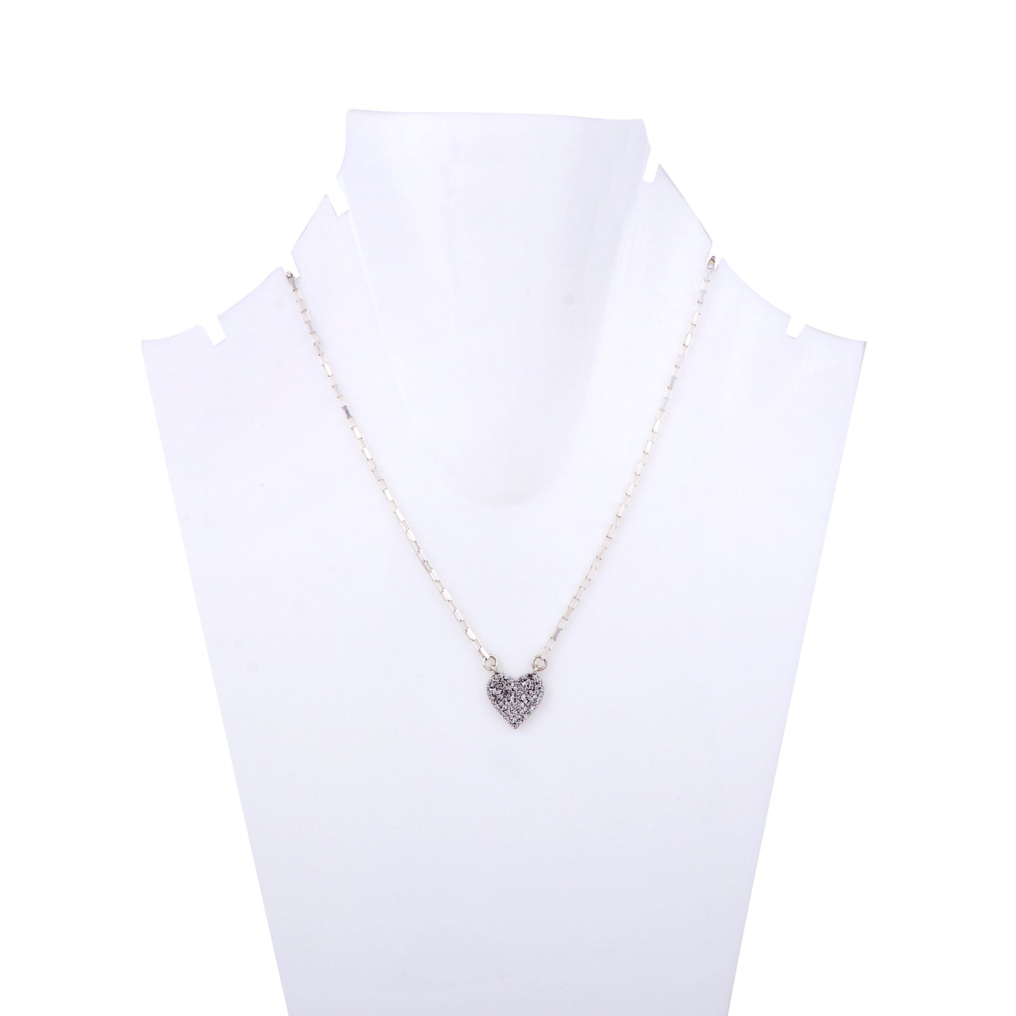 Heart Pave Diamond Pendant2
