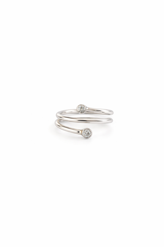 Handmade Sterling Silver Coil ring