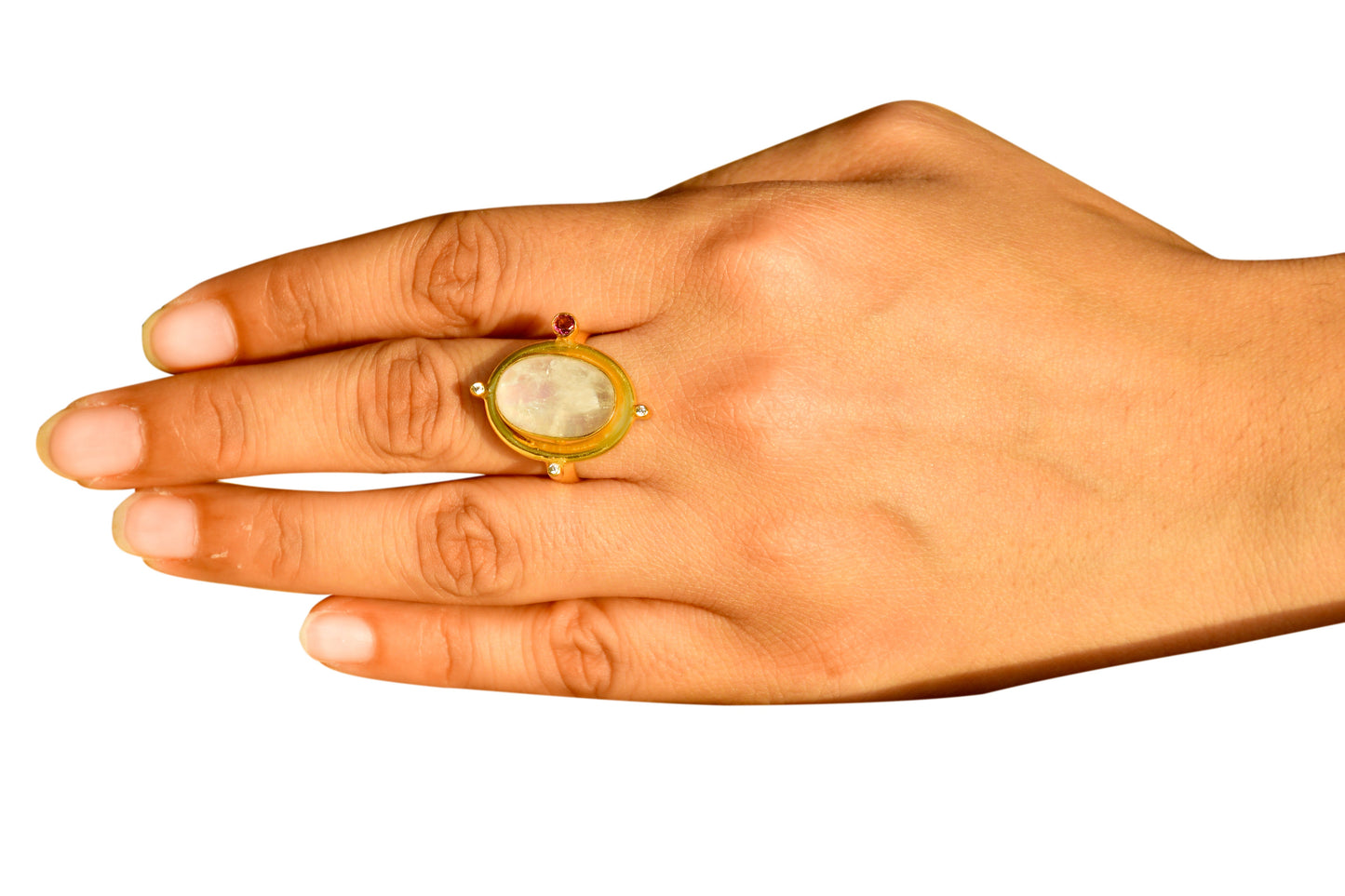 Handmade Moonstone Elegance Ring