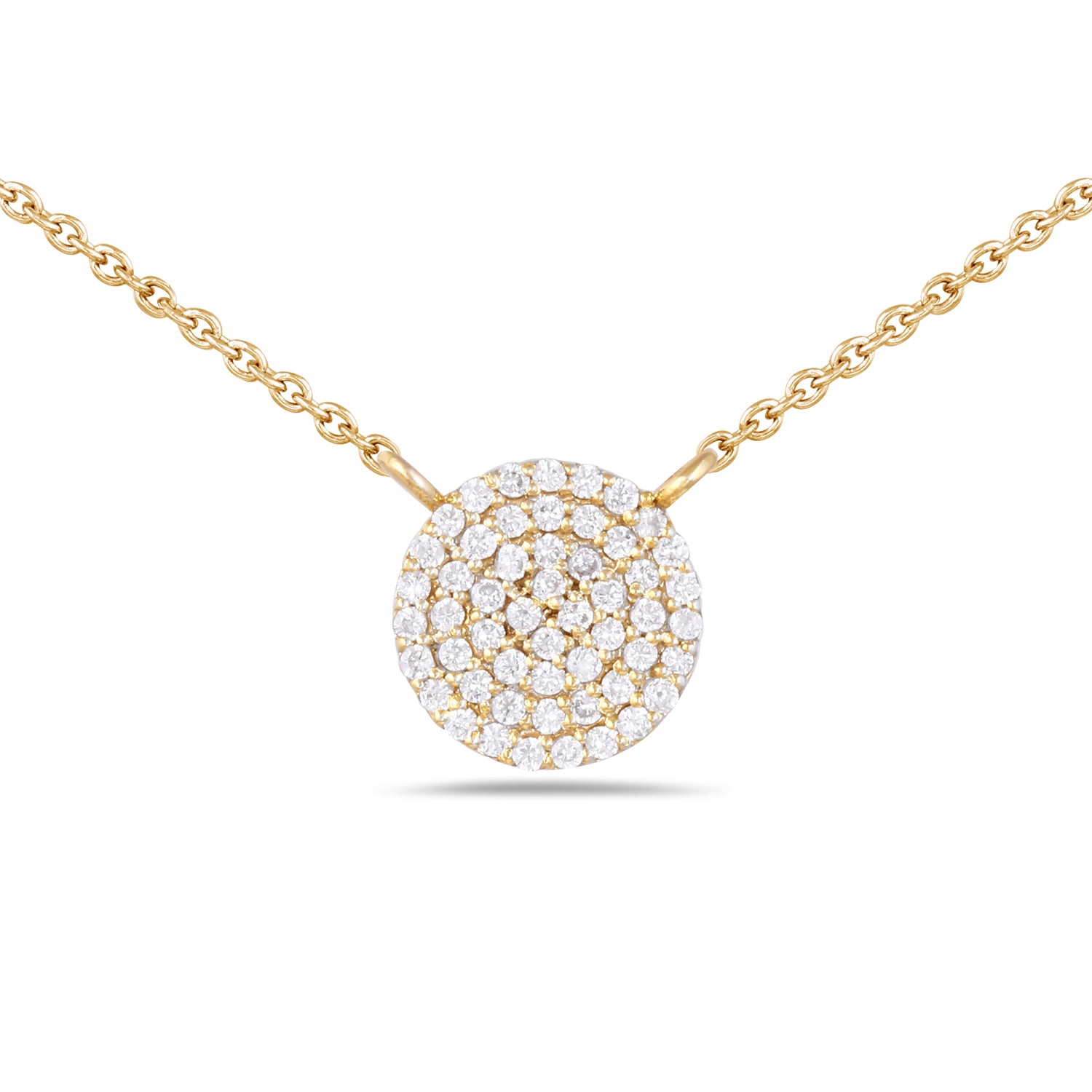 Concentric Moissanite Pendant1