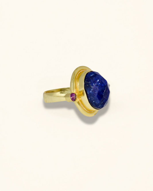 Handmade Celestial Harmony Sodalite Ring