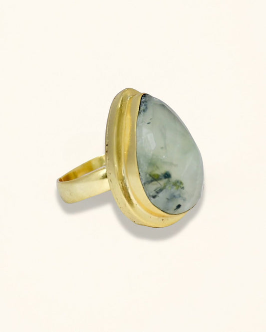 Handmade Rutilated quartz Ring
