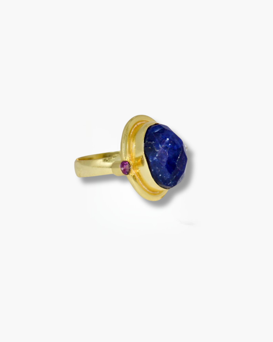 Handmade Celestial Harmony Sodalite Ring