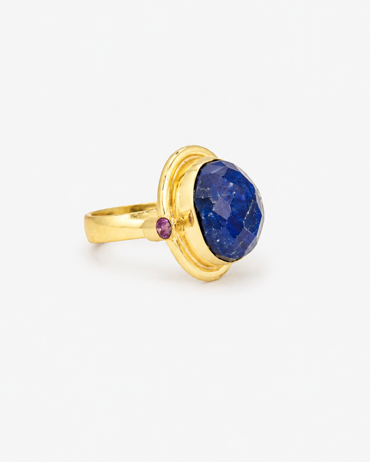 Handmade Celestial Harmony Sodalite Ring