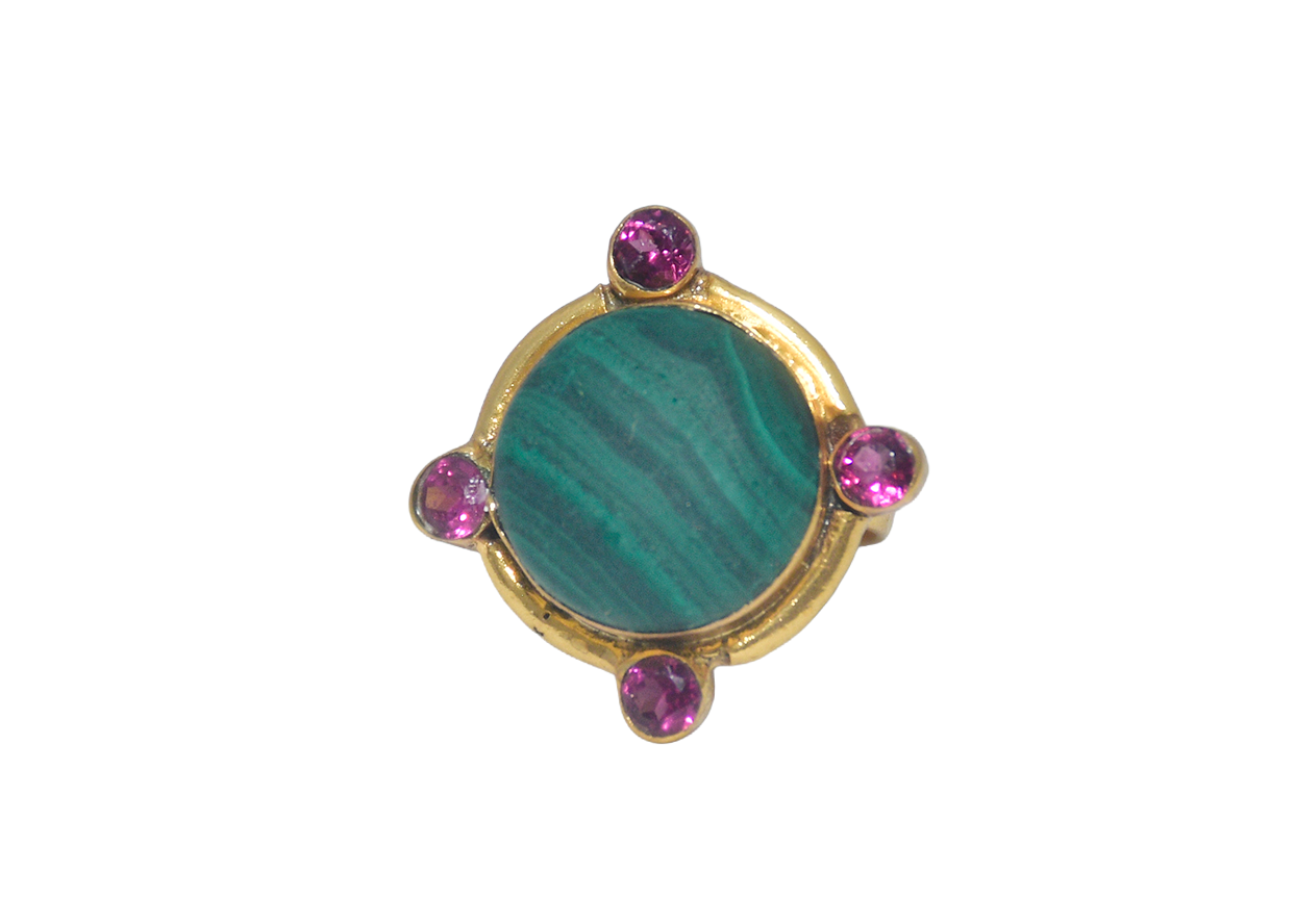 Handmade Malachite Natural Ring2