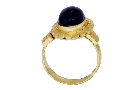 Handmade Petite Amethyst Ring1