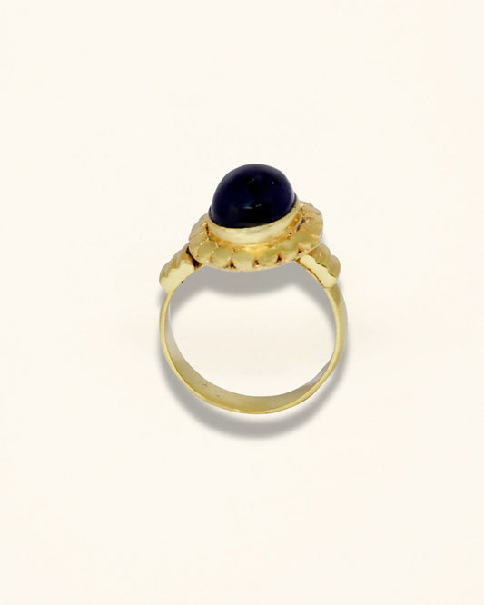 Handmade Petite Amethyst Ring