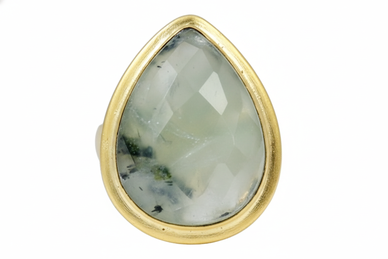 Handmade Rutilated quartz Ring