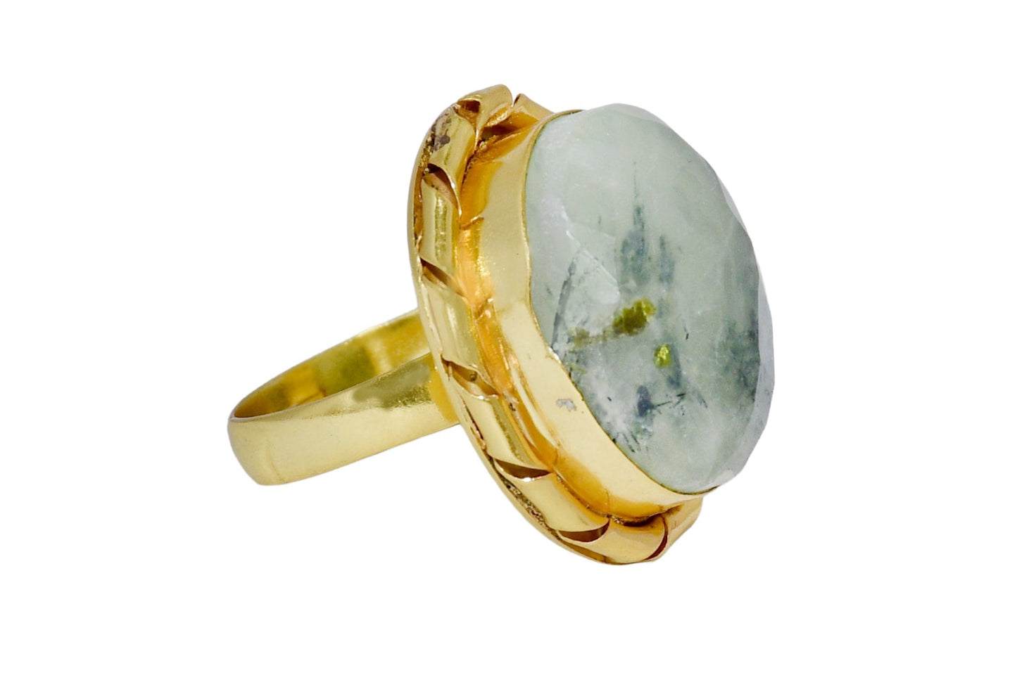 Handmade Rutilated quartz ring1