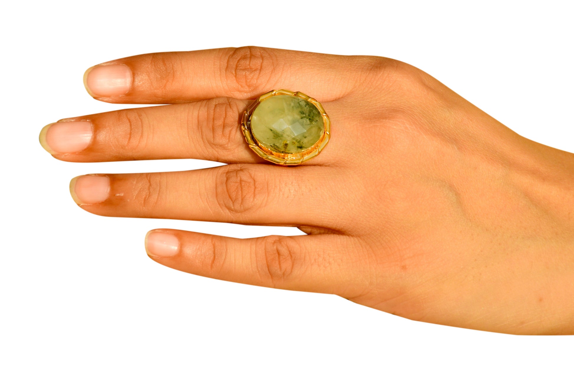 Handmade Rutilated quartz ring5