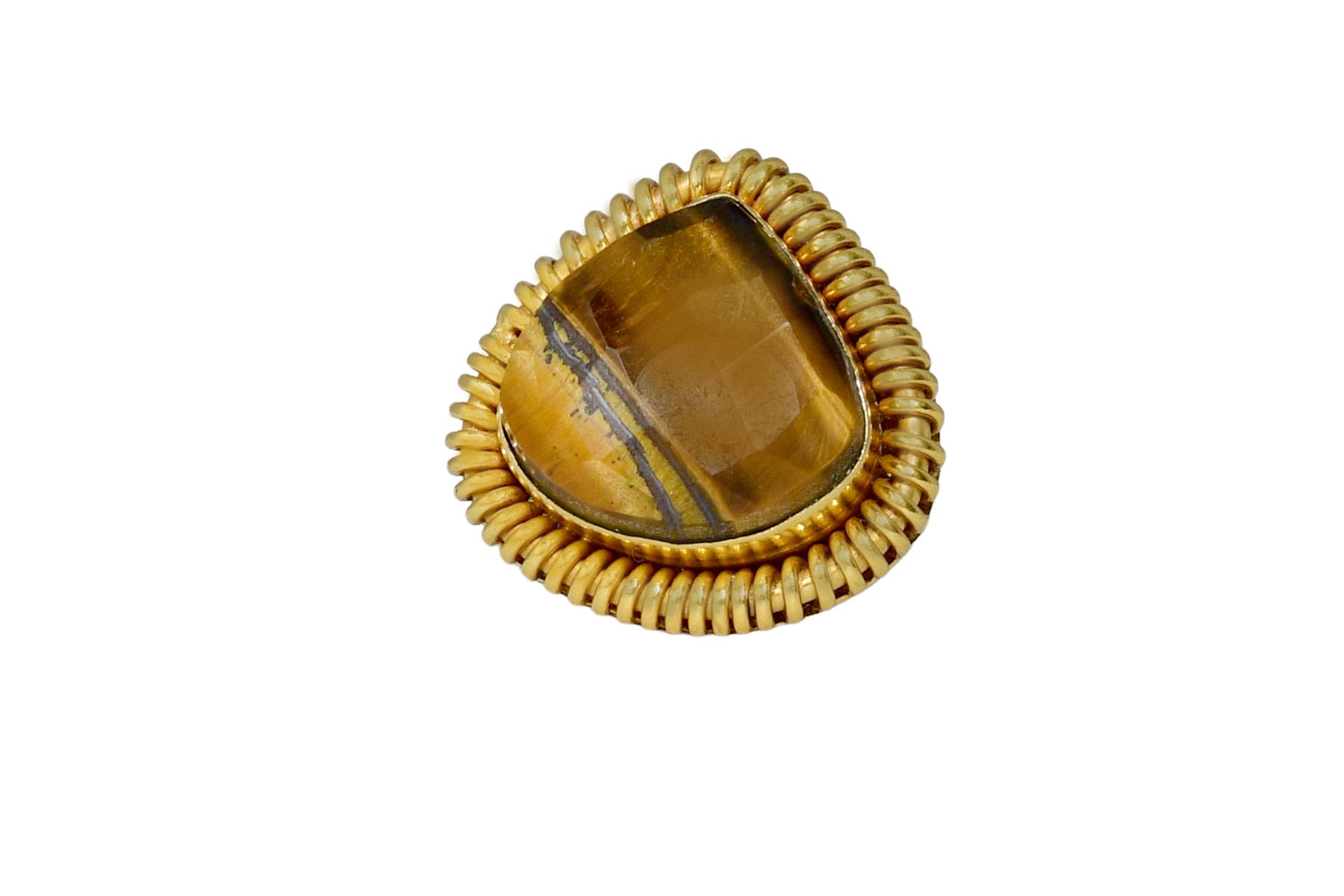 Handmade Tiger Eye ring