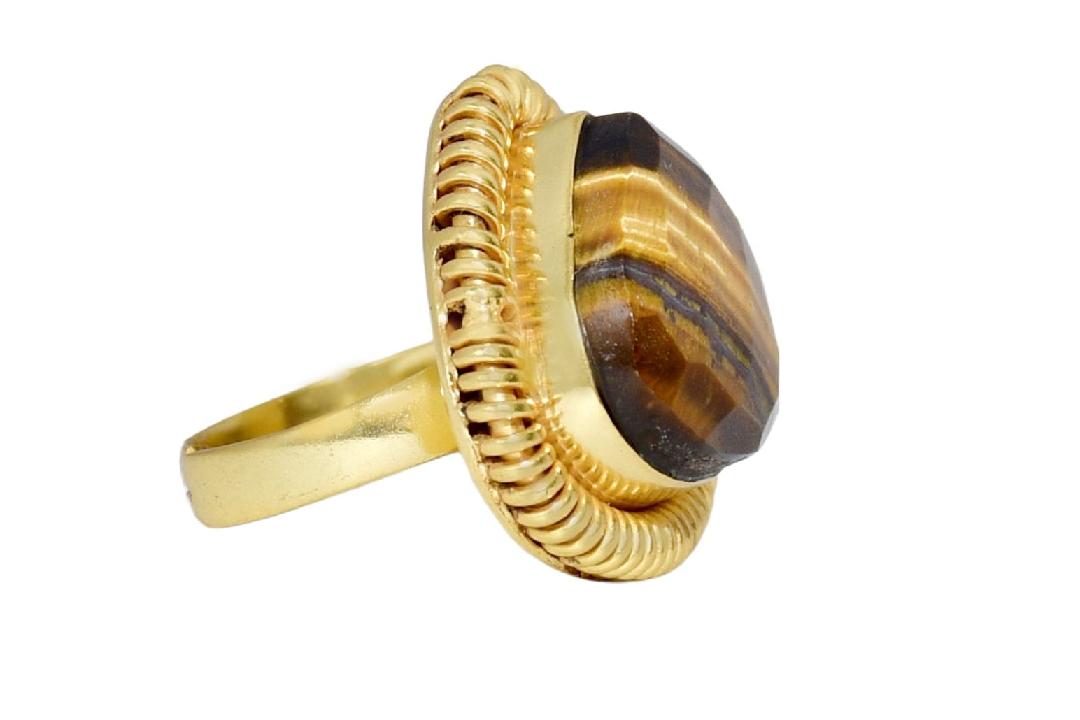 Handmade Tiger Eye ring1
