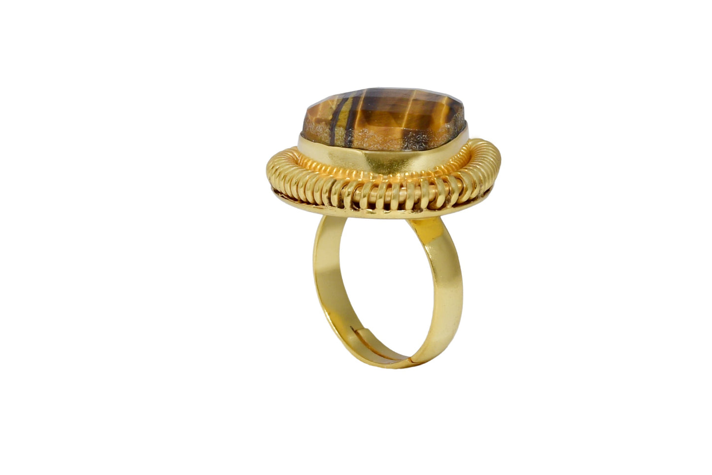 Handmade Tiger Eye ring3