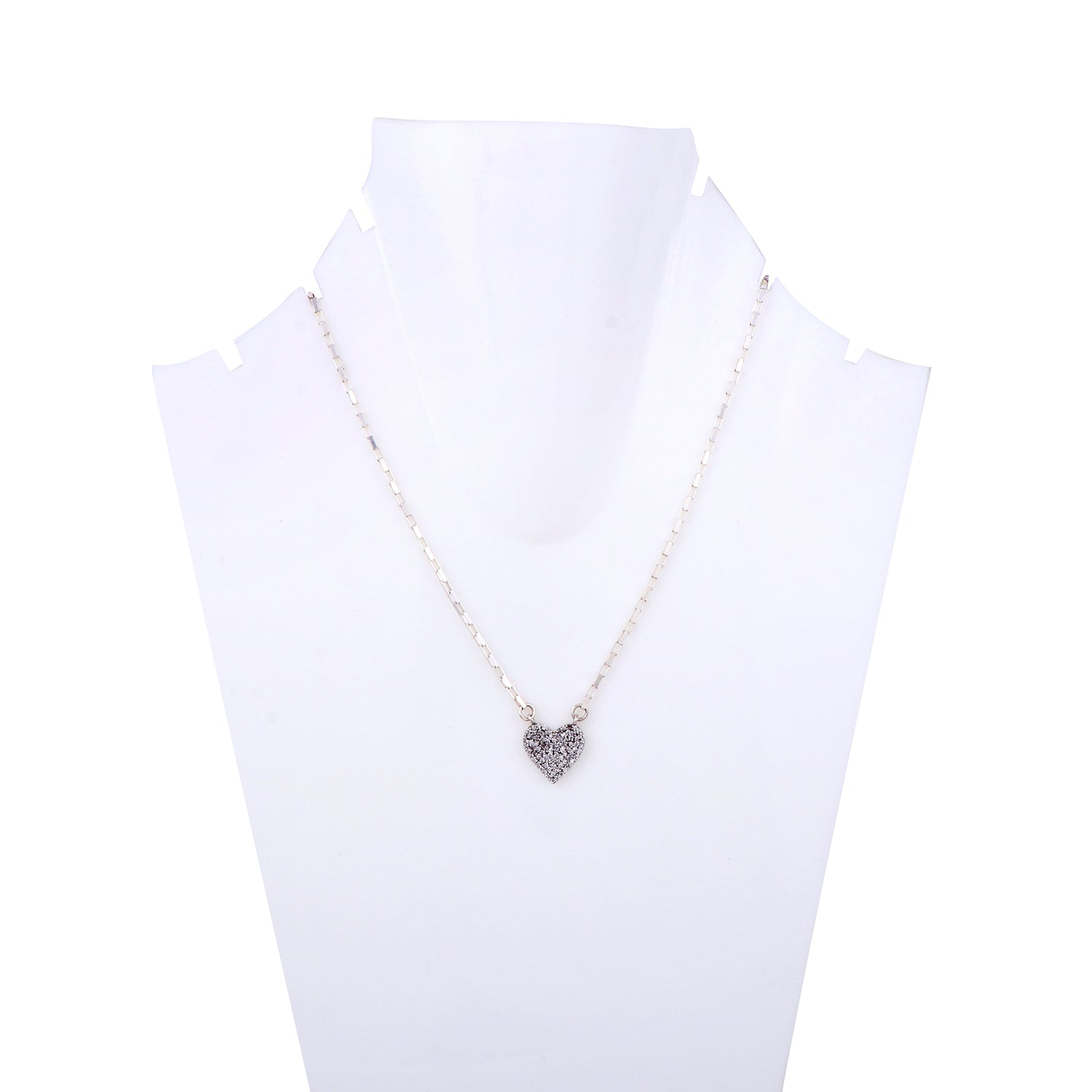 Heart Pave Diamond Pendant2