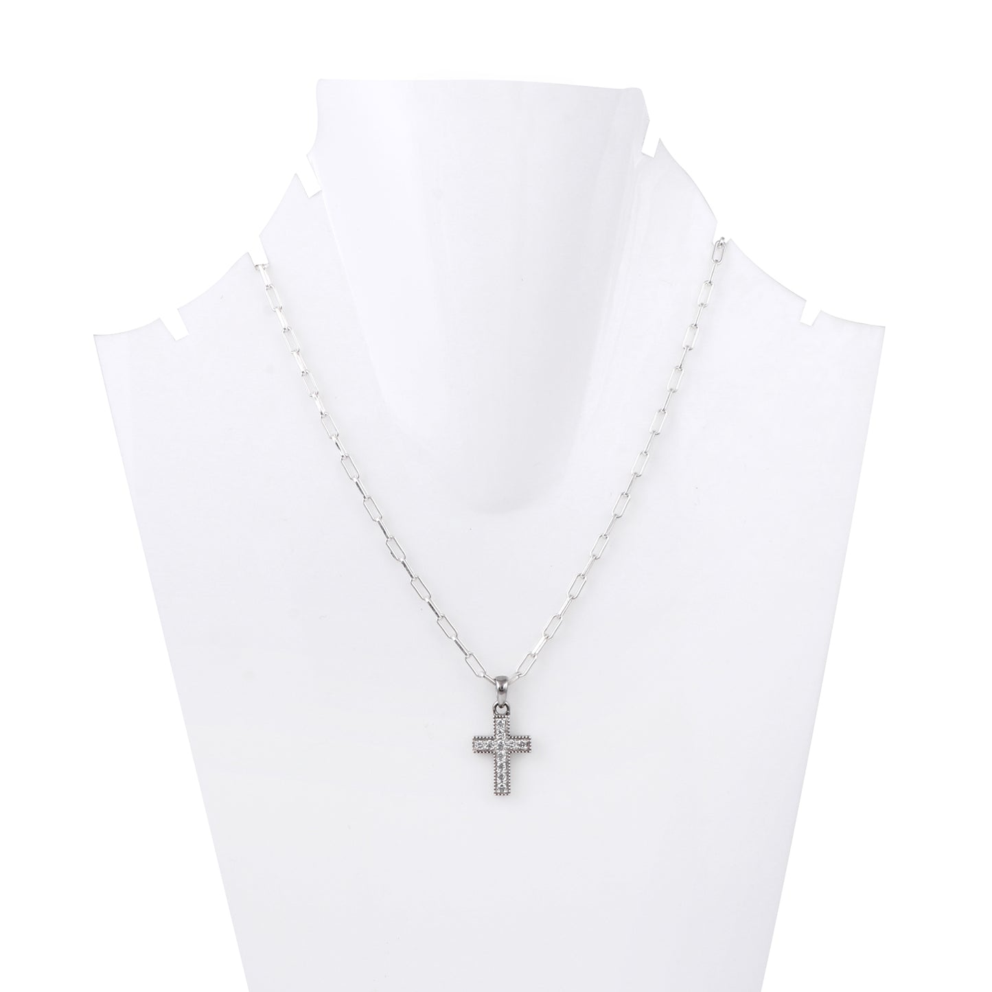 Moissanite Cross pendant2