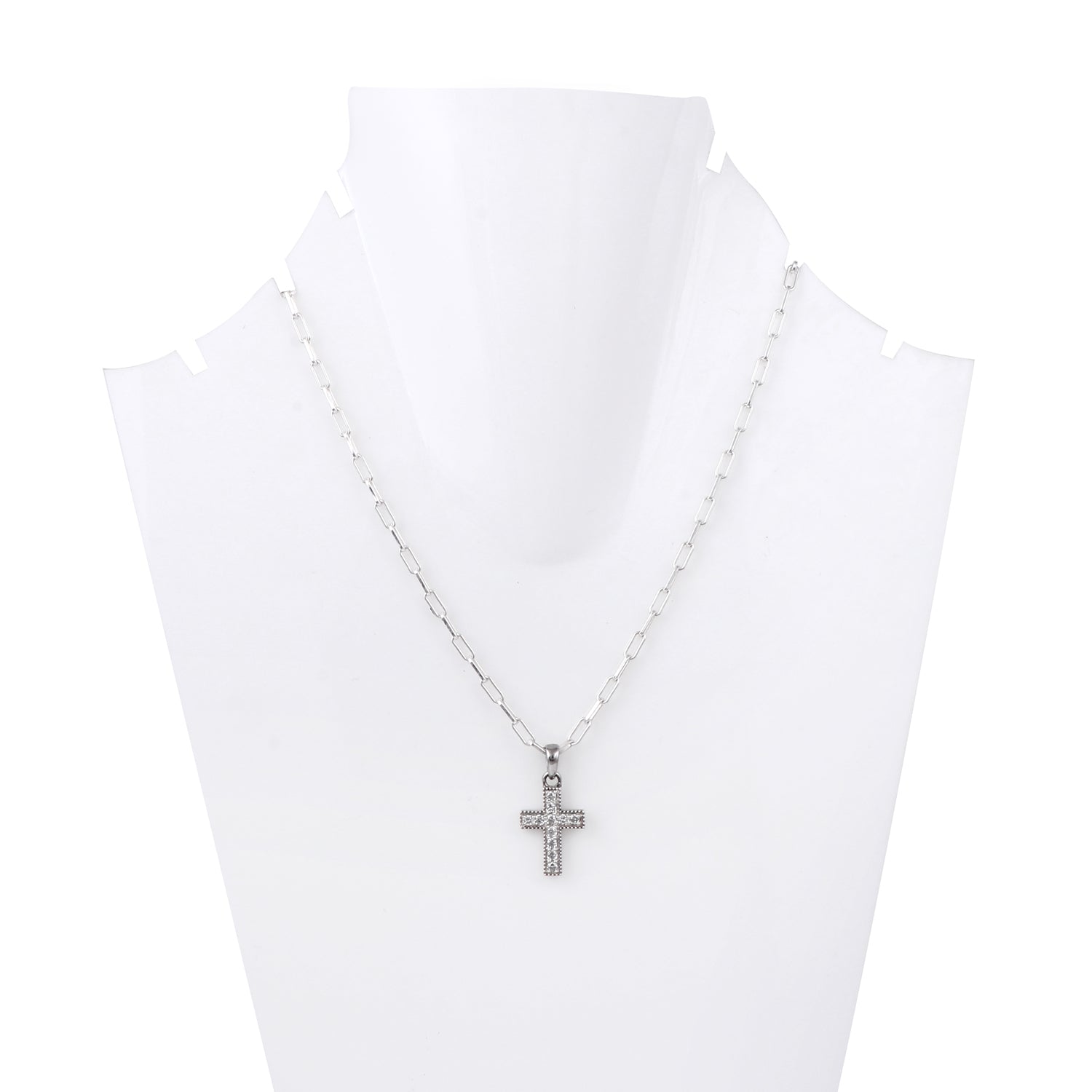 Moissanite Cross pendant2