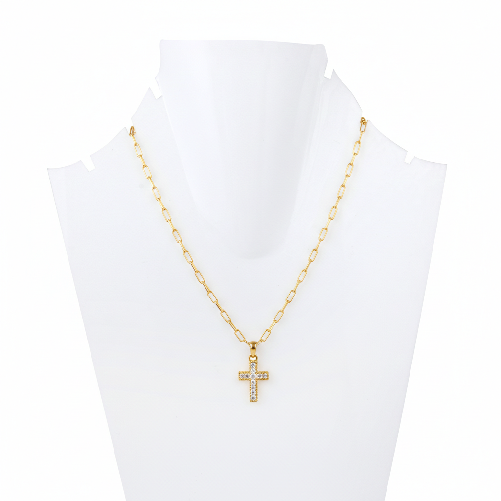 Moissanite Cross pendant5