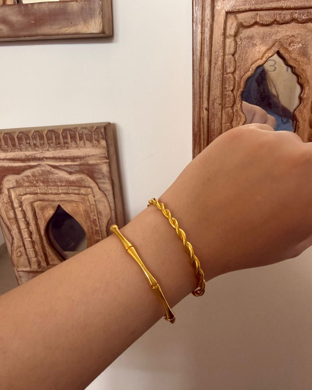 Sunheri Bamboo Cuff – CHISEL DROP