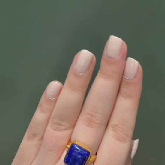 handmade lapis lazuli ring2