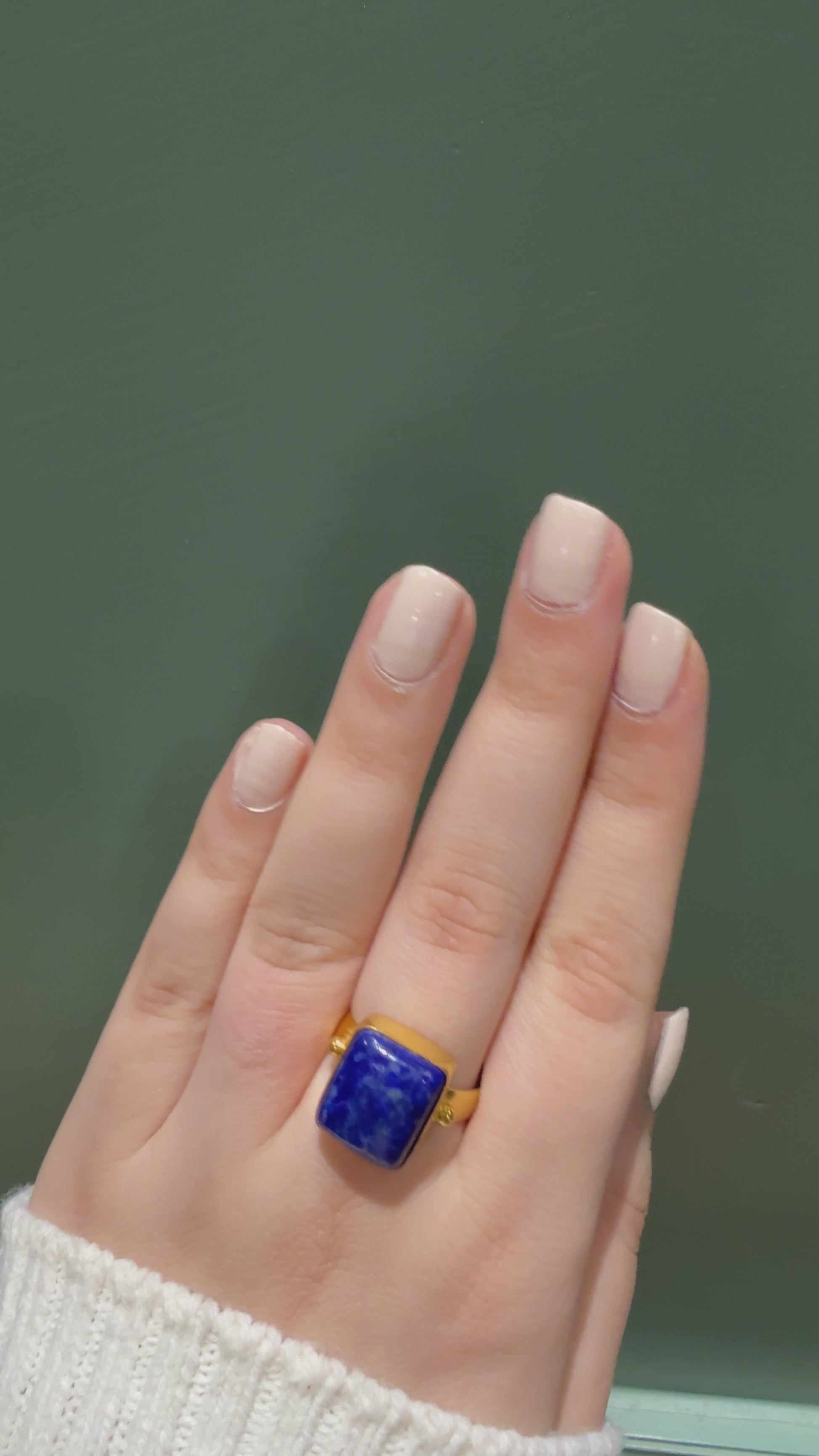 handmade lapis lazuli ring2