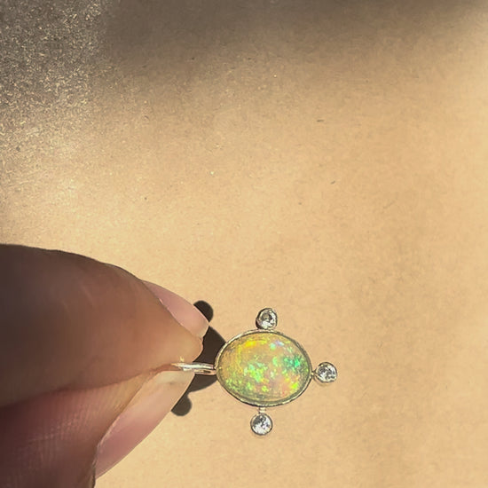 Ethiopian Opal Pendant