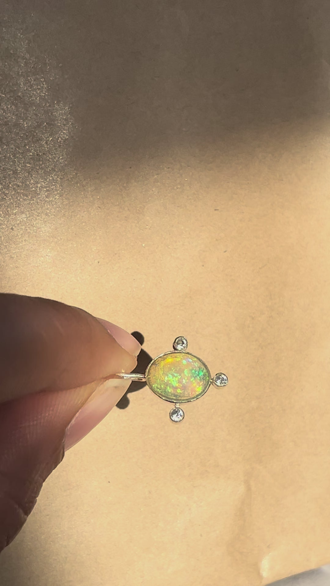 Ethiopian Opal Pendant