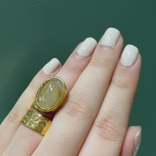 Handmade Golden Rutilated Quartz2