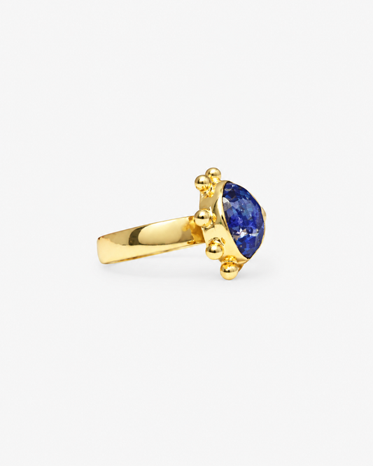 Handmade Sodalite Rava Ring